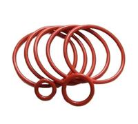 10pcs Red Silicone Ring CS 1.5mm Sealing O-ring Washer Ring Gasket(OD 70mm ID 67mm)