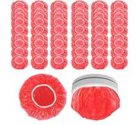 10pcs Red Smoke Detector Cover,Small Smoke Alarm Dust Cover Fire Alarm Dust Covers,Reusable Stretch Elastic Thickened Alarm Dust Cover Fire Alarm Cap for Home Kitchen Cooking Baking