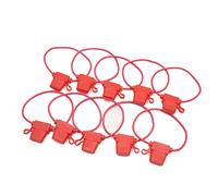 10Pcs Red Universal Car Automotive Waterproof 14AWG Wire in-line Blade Fuse Holder