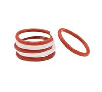 10Pcs Red/White VMQ Silicone O Ring CS 3mm OD 9~150mm Waterproof Washer Rubber Insulated Round Shape Seal Gasket(1,OD 75mm ID 69mm)