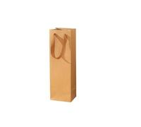 10pcs Red Wine Packaging Bag Insulated Cup Gift Hand-held Packaging Bag Single and Double Red Wine Handbag Paper Bags(A,10PCS_11X9X35CM)