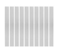 10pcs Reflective Tape Strips for Tachometers 7.87x0.8 Inch