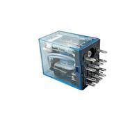 10PCS relay 14 Pin AC/DC 12V 24V 36V 48V 110V 220V 380V Mini Relay Intermediate Electromagnetic Relay(AC,6V)