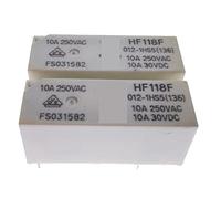 10Pcs Relay HF118F-012-1HS5T HF118F 012-1HS5T 12V 10A DIP4