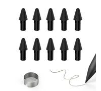 10pcs Remarkable Paper Pro Pen Replacement Tips for Marker Plus/Marker Pen, Remarkable 3 Pen Tips/Nibs (Black 10-Pack)