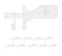 10pcs Replaceable Plastic Valance Clips for Vertical Blinds, 1-7/8