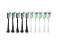 10pcs Replacement Brush Heads for SOOCAS X3 X5 V1 X3U Soft Bristle Electric Toothbrush ，Compatible for Dupont ，Sealed Packed(10pcs Pink)