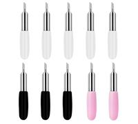 10pcs Replacement Cutting Blades Compatible with Cricut Joy & Joy Xtra Accessories, Fine Point 45° Deep Cut 60° Shallow 30° Craft Knife Blades for Vinyl Paper Card DIY