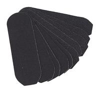 10pcs Replacement Pedicure File Refills - Coarse & Fine Dual Texture Foot File Pads for Professional Foot Care - Adhesive and Long-Lasting Design