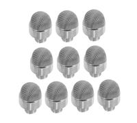 10pcs Replacement Stylus Tips for Touchscreen Pen Aluminum Silver