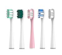 10PCS Replacement Toothbrush Heads ,Compatible for Usmile ,Y1/Y1S/Y1pro/Y3/Y4/Y5/P1/P3/P4/P5/P10 /U1/U2/U3/U4/U2S/U3S/F2/F1 Series(10PureBlack)