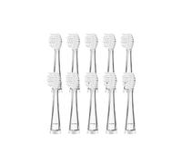 10PCS Replacement Toothbrush Heads Soft Bristle Replaceable Brush Heads，Compatible for Seago SG977/EK6/EK7/SG513 Electric(Bigger)