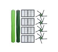 10pcs Replacements for iRobot Roomba S9 S9+ Vacuum Cleaner Parts Accessories Main Brushes*2 Side Brushes*4 HEPA Filters*4