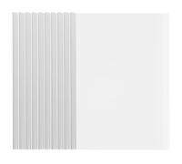 10pcs Report Cover Plastic Document Folder A4 with Sliding Bar