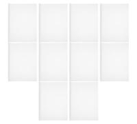 10pcs Report Cover Plastic Sliding Bar Folder for A4 Documents