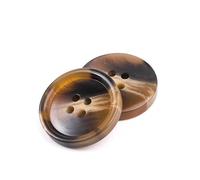 10Pcs Resin Buttons 4 Holes Buttons Coat Button, Type 24, 23mm