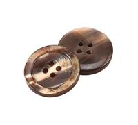 10Pcs Resin Four-Hole Buttons 15mm-25mm, Color 3, 25 mm 10 Pcs