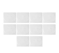 10pcs Reusable Face Mask Molds for Seaweed and Collagen, PVC Tray | Practical DIY Skincare Tool, Precision Application and Absorption Guide, Smooth Burr Free Surface, Women