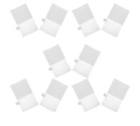 10pcs Reusable Hanging Moisture Absorber Bags Hook, Plastic | Window and Lower Chamber, Set for Wardrobe Fabrics, Dorms and Basement Storage