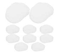 10pcs Reusable Nursing Pads with 3 Layer Cotton Gauze White Breast
