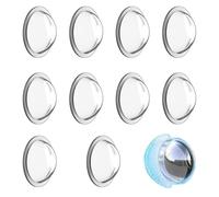 10Pcs Reversing Camera Rain Shield, Clear Car Camera Lens Protector, Durable Anti-Rain Backup Cameras Cover, Universal Waterproof Car Reversing Cameras Protection, Essential Car Gadget