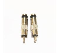 10PCS RG59 Compression Connectors for CCTV Cable - High-Quality Wiring Connecting Terminals for Video & Audio Applications