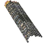 10pcs Rhinestone Picker Pencil White Wax Nail Art Pen for Manicure | Reusable Crystal Pickup Tool, Very Light Weight, Handcrafts and Manicure Use