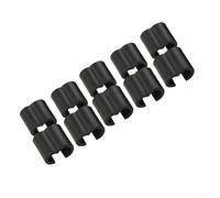 10pcs Road Bike Hydraulic Disc Brake Shift Cable Guide Hose Mounting Bracket Compatible with Flat Mount and Post Mount Calipers