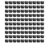 10PCS Rocker Switch, 2-Pin On-OffSPST, 250VAC 3A Black Square Button