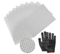 10PCS Rodent Mesh, Professional 304 Stainless Steel Metal Fly Screen Rodent Insect Wire Mesh for Covering Ventilation Bricks and Vents 20 Mesh Insect Repellent(150 * 210mm)