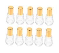 10PCS Roller Bottles for Essential Oil Compact Travel Containers with Roller Balls for Perfumes and Cosmetics Leak Design for Go Use