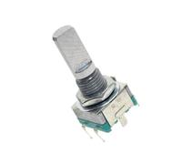10pcs Rotary encoder,code switch EC11 audio digital potentiometer,with switch,5Pin, handle length 20mm