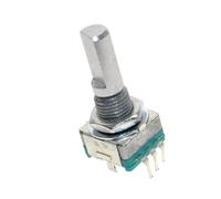 10pcs Rotary encoder,code switch EC11 audio digital potentiometer,with switch,5Pin, handle length 20mm