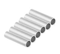 10Pcs Round Aluminum Tubes, 10mm ID x 12mm OD, 50mm/2in Long (50 x 12 x 10 mm)