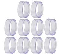 10pcs Round Baseball Stand Display Stand Sphere Stand Clear Tissue Baseball Display Stand Storage Holder Tennis