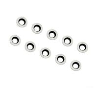 10PCS Round Carbide Inserts 8 9mm Ci5 for Woodturning Hollowers Tools with Indexable Cutting Surfaces Designed for Clean Cuts