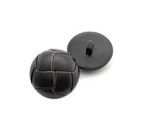 10Pcs Round Imitation Leather Plastic Buttons, Suitable for Coats, Clothing, Suitable for DIY Sewing Projects,21mm