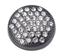 10PCS Round Metal Rhinestone Buttons for Clothing DIY Sewing Accessories Wedding Decaration Wholesale Luxury Fashion Decor Button