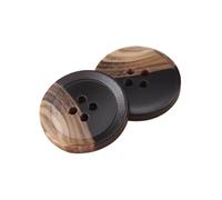 10Pcs Round Resin Buttons 15mm-25mm, Color 2, 15 mm 10 Pcs