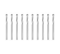 10Pcs Round Shank Drill Bit Twist Jobber Length Drilling Bit For Hardened Metal Iron And Wood Metal Metalworking Drill Bits