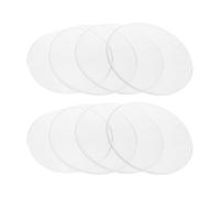 10pcs round Watch Glass Glass for Chemical Experiment Laboratory | High Transparency, Simple to Use, Safe Observation, Suitable for Laboratory Testing Institutions and Teaching Use