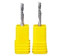 10pcs Router Bit Single Flute Spiral Milling Cutter Wood 3D Engraving bit Left Spiral End Mill Woodworking Tools(H07063117)