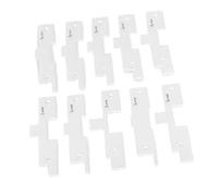 10PCS Router Table Set Up Bars, Transparent Acrylic High Accuracy Setup Blocks for Router Table Saw Accessories and Angle Woodworking Set Up