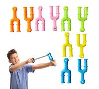 10Pcs Rubber Band Bracelet Kit, Plastic Rubber Band Bracelet Connectors, Y Shaped Kids Sling Shot for Children, Adults