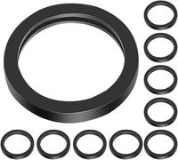 10pcs Rubber Gas Can Sealing Ring Leak Seal for Container Truck Tank Gasket Gas Can Spout Cap Durable Construction Precise Engineering Fit Reliable Replacement Part for Automotive Maintenance Repair