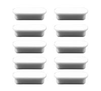10Pcs Rubber Sink Overflows Caps Cover Washbasin Drain Seal Stopper Sink Bathtub Drain Caps Plug For Bathroom Kitchen Leak Proof Easily Install Plug