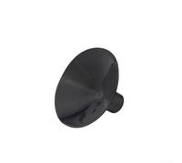 10pcs Rubber Suction Arrows for Target Practice on Smooth Non Porous Surfaces Compatible with 7.6mm Shafts (Black)