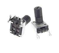 10PCS RV09 Horizontal 20mm Shaft 2k Ohm 0932 Adjustable Resistor 9 Type 3Pin Seal Potentiometer