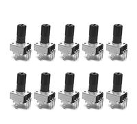10pcs Rv09 Vertical 12.5mm Shaft 1k 2k 5k 10k 20k 50k 100k 0932 Adjustable Resistor 9 Type 3pin Seal Potentiometer Specialised accessories (Color : 100k Ohm, Size : HORIZONTAL-10PCS)