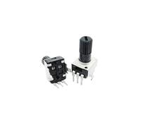 10PCS RV09 Vertical Adjustable Potentiometer 1K 2K 5k 10K 20K 50K 100K 1M 0932 9 Type 3pin Seal Potentiometer(1K Ohm)